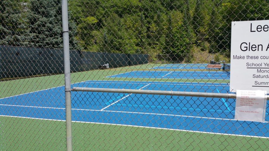 Tennis Courts Resurfaced